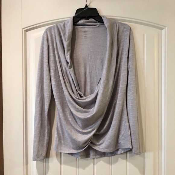 wrap yoga top